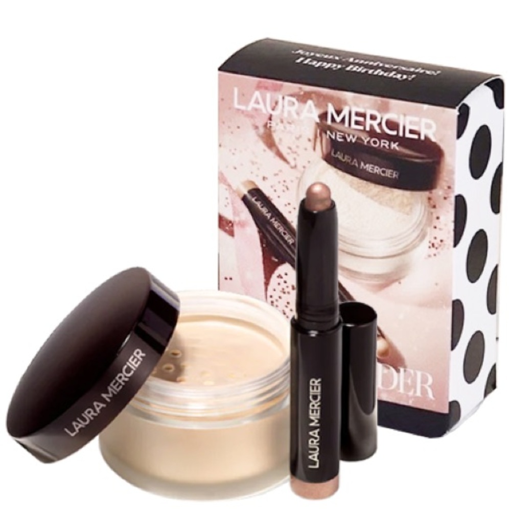 ⛱️2/$40 BNIB Laura Mercier Translucent Powder and Caviar Stick